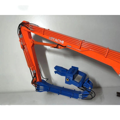 1:50 ZAXIS350-6 Pile Driver Construction Machine Equipment Diecast Model