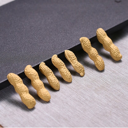10pcs/lot tea pet peanut at random yixing zisha purple clay table decoration new