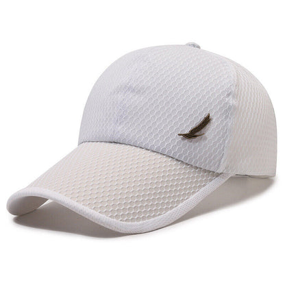 Sun Hat Adjustable Mesh Cap Quick Dry Baseball Cap Casual Summer Breathable