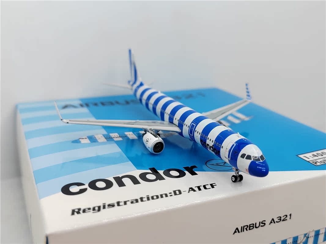1:400 Phoenix Condor Airbus A321 Passenger Airplane Diecast Aircraft Plane Model