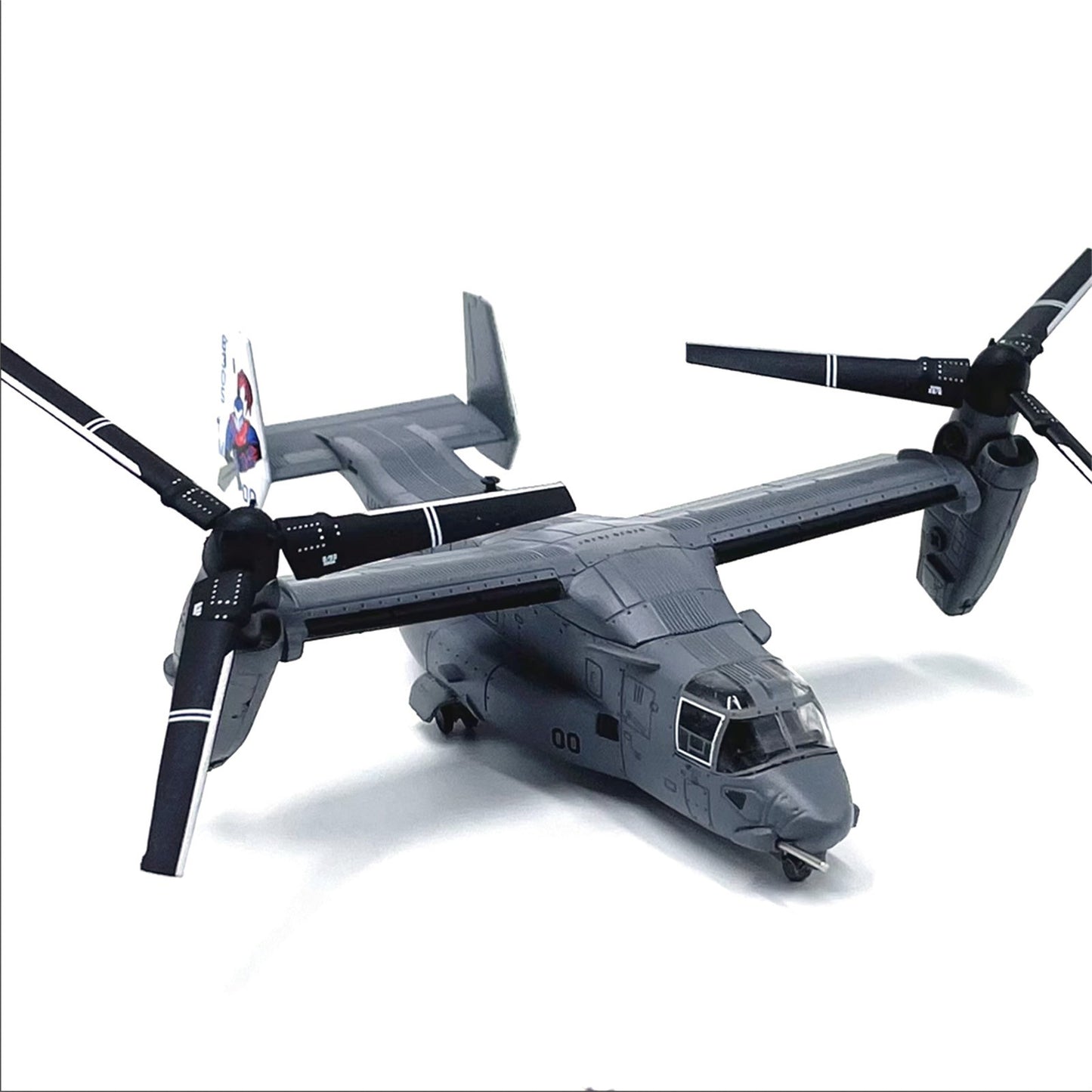 1/144 V22 Osprey Transport Helicopter Alloy Aircraft Model Military Airplane