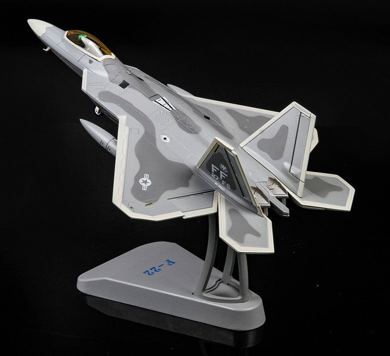 Terebo Lockheed Mrtin F-22 Raptor 1/72 diecast plane model aircraft
