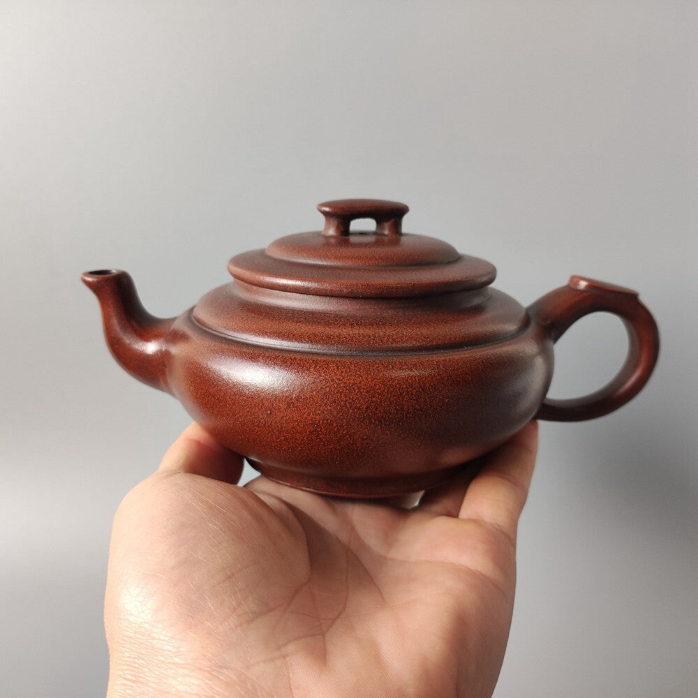 Chinese Yixing Zisha Clay Teapot Shangxinqiao Pot Gu Jingzhou 400ml