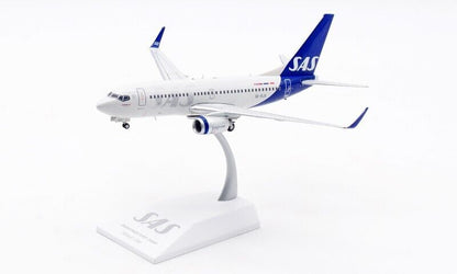 1:200 JC Wings SAS BOEING 737-700 Passenger Airplane Diecast Aircraft Model