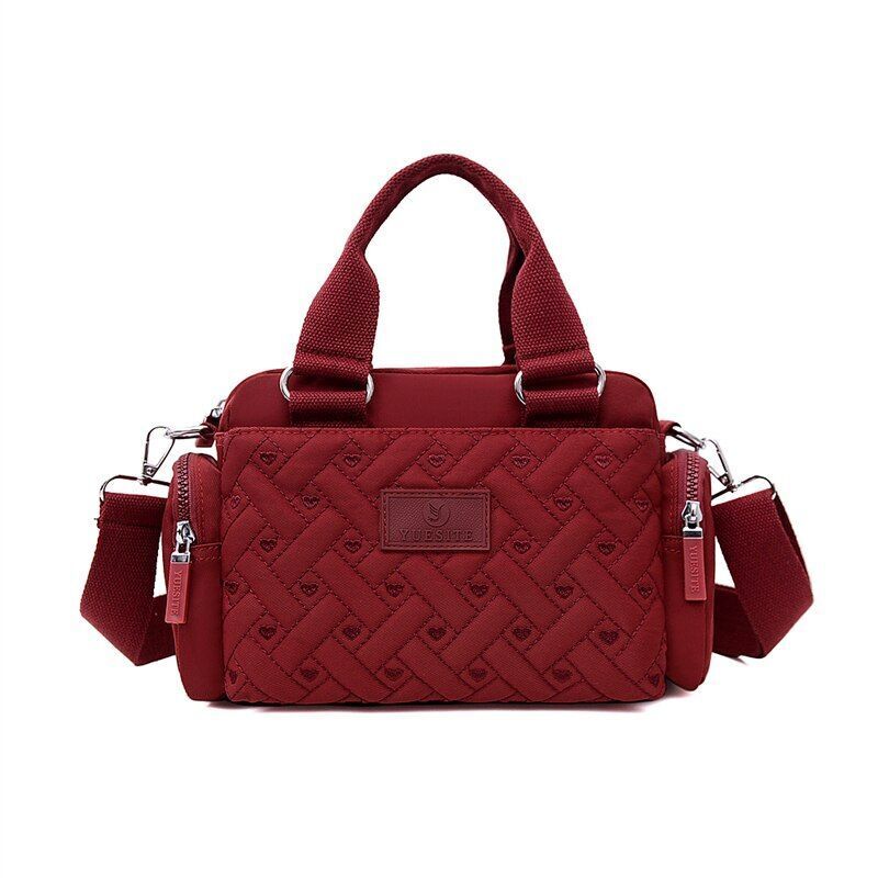 Women Waterproof Nylon Shell Crossbody Tote Handbag Bags Travel Shoulder Purse