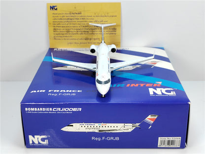1:200 NG Model AIR FRANCE BOMBARDIER CRJ-100ER Airplane Diecast Aircraft Model