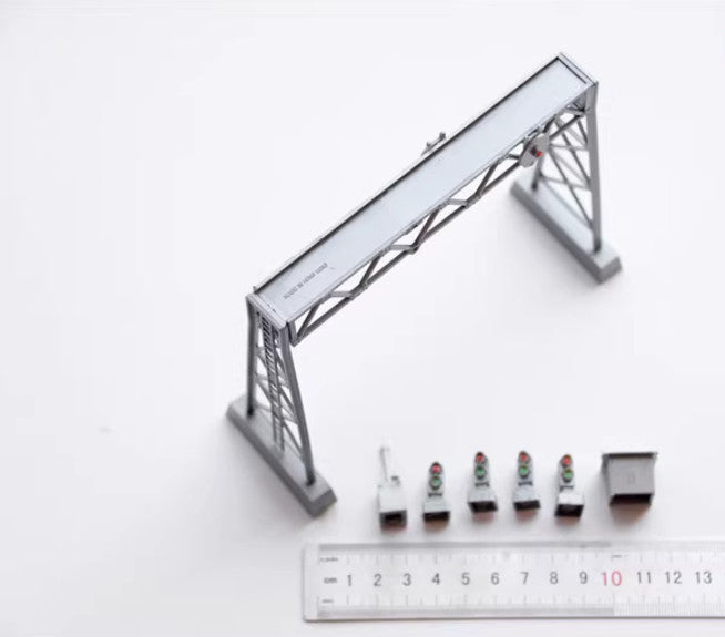 1/87 HO Scale Signal Rack Status Signal+Electrical Box Building Model