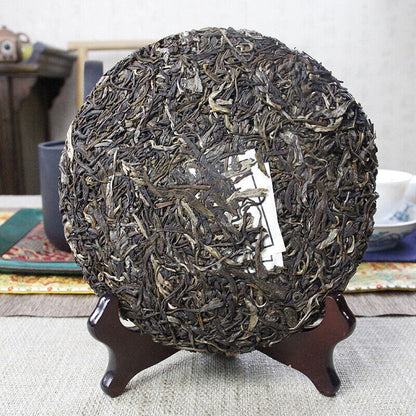 357g Yunnan Pu'er tea seven cakes tea Banzhang green cake Wuzhai raw cake tea