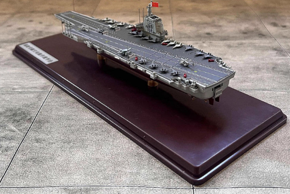 1:1500 China Navy Aircraft Carrier #003 Fujian 18 Warship Diecast Ship Model