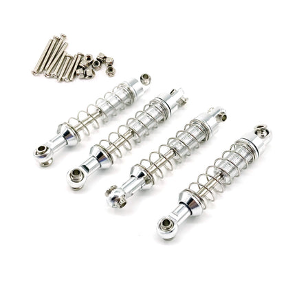 4 Pcs RC Car Shock Absorber With Accessories For WPL C14 C24 C34 MN D90 D91 D96