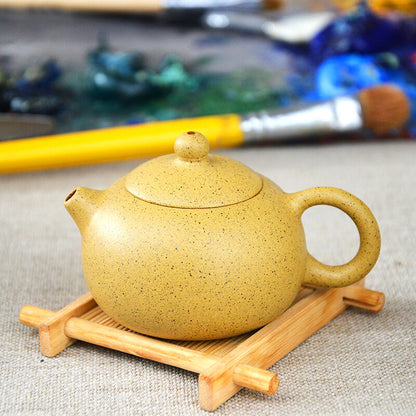 3.7 Oz Chinese Marked Tea Pot Xishi Real Yixing Zisha Duan Clay Kungfu Tea Pots