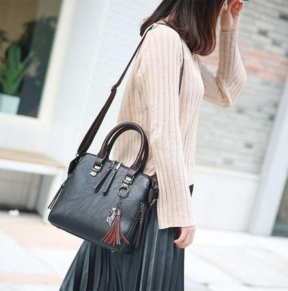 Fashion Women Handbags Shoulder Bag Messenger Crossbody Purse Faux Leather