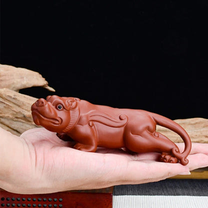 1pc Zisha Tea Pet Lucky Tea Table Decoration Tea Ceremony Tea Pet Zen Tea Set