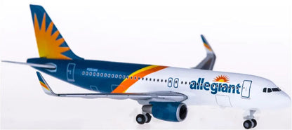 1:500 Herpa Allegiant AIRBUS A320 Passenger Airplane Diecast Aircraft Model