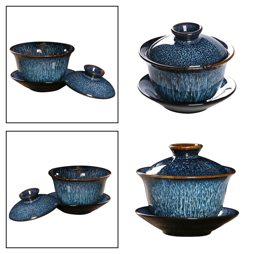 Ceramic Tea Bowl Teacup Chinese Tea Set Tea Set Vintage Tureen Tea Cup