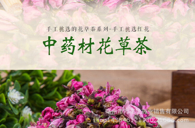 Top Grade Peach Blossom Tea Loose Chinese Herbal Tea Natural Peach Blossom
