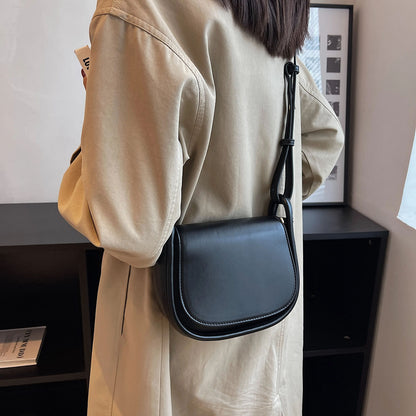 2023 Winter PU Leather Women's Handbag Short The Latest Shoulder Crossbody Bags