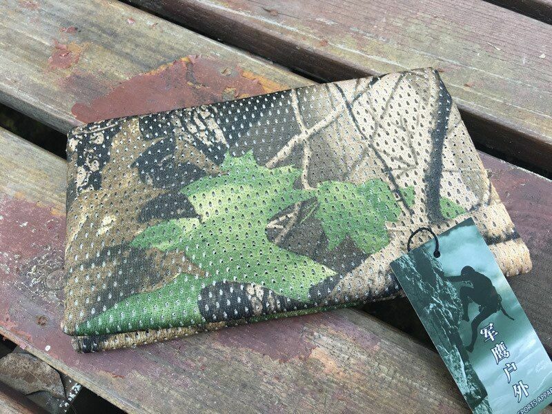 Outdoor Scarf Cotton Camouflage Tactical Mesh Face Veil Camping Hunting Hiking