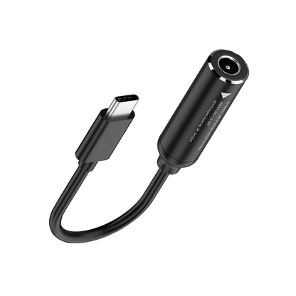 5.5*2.1 DC Female to USB Type C PD Charger Cable for USB C Speakers Headphone f