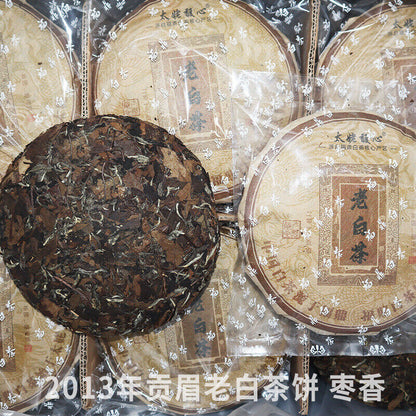 350g Fuding white tea cake gongmei alpine sun date fragrance cooked drunk tea