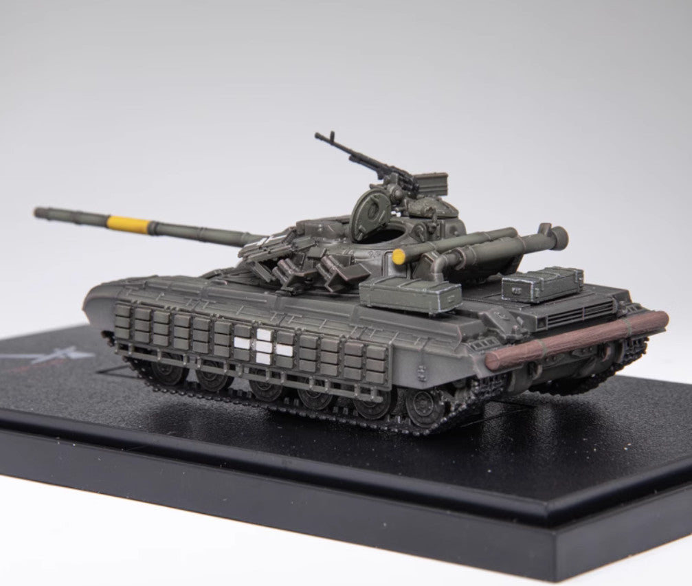 1:72 ARTISAN Ukraine T-64BV Main Battle Tank Plastic Diecast Army Armor Model