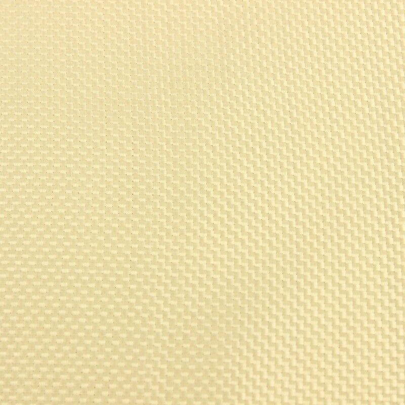 200gsm Fabric Woven Aramid Fiber Cloth Plain 100cm/39.4'' Width Yellow