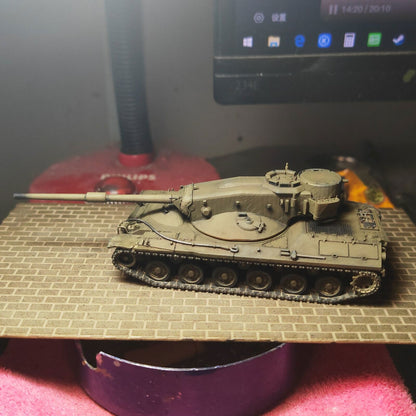 Homemade 1/72 American Concept 1B Tank Finished Model Static Ornament Toys