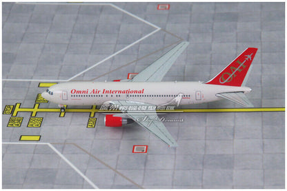 1:400 JC Wings Omni Air BOEING 767-200ER Passenger Airplane Diecast Plane Model