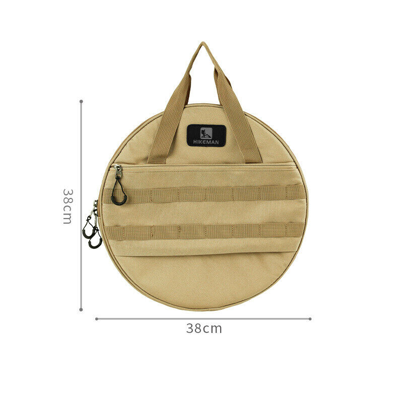 Camping Cast Iron Pot Outdoor Barbecue Pan Storage Bag Tote Bag Portable Handbag