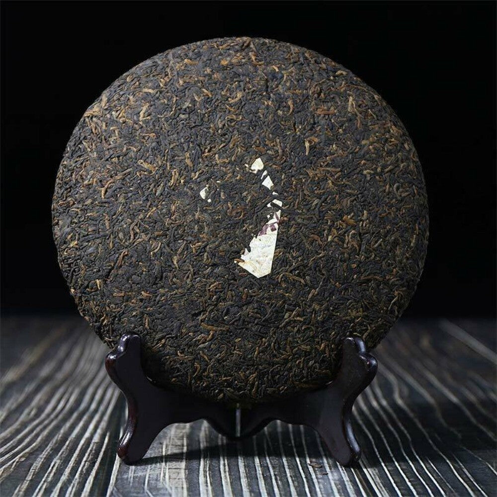 2007 Yunnan Shuang Tian Chinese Palace Cake Mengku Raw Puerh Shu Puer Tea 400g