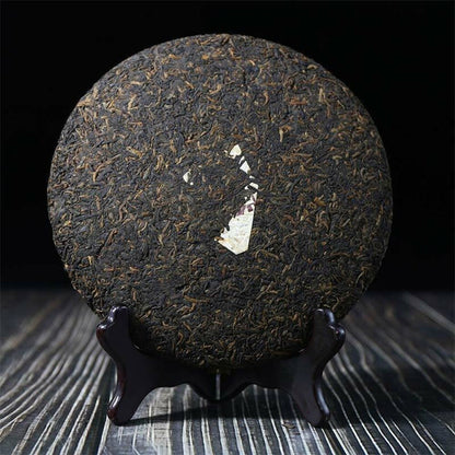 2007 Yunnan Shuang Tian Chinese Palace Cake Mengku Raw Puerh Shu Puer Tea 400g