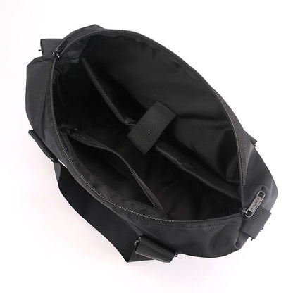Nylon Shoulder Bag Tote Large Handbag Shopper Purse Travel Crossbody 44*16*28 CM