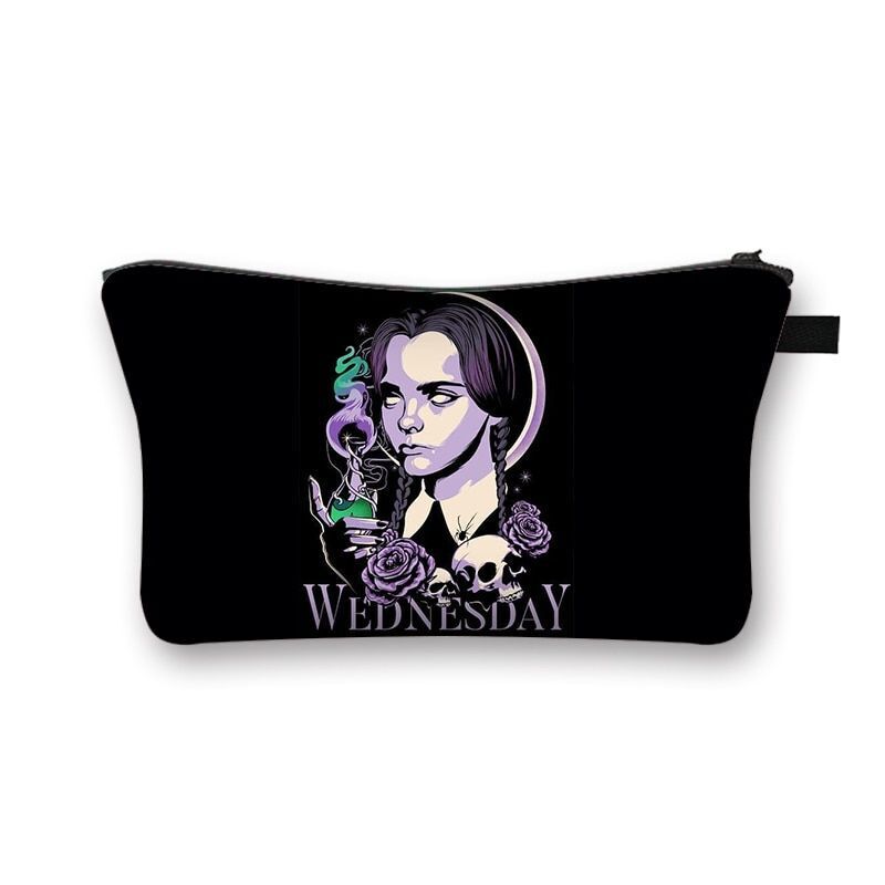 Cosmetic Case Gothic Theme Toiletries Bags Lipstick Makeup Purse 15*21*13CM 1 PC