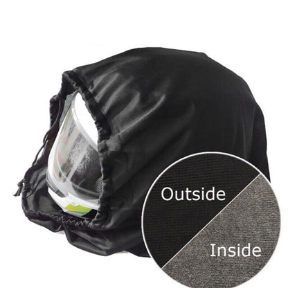 47x42cm Drawstring Water Drawstring Pocket Motorcycle Helmet Lid Protect Bag-ca