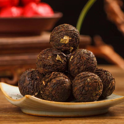 500g Yunnan Pu-erh Cooked Tea Glutinous Rice Fragrance Puerh Tuocha Ripe Pu'er