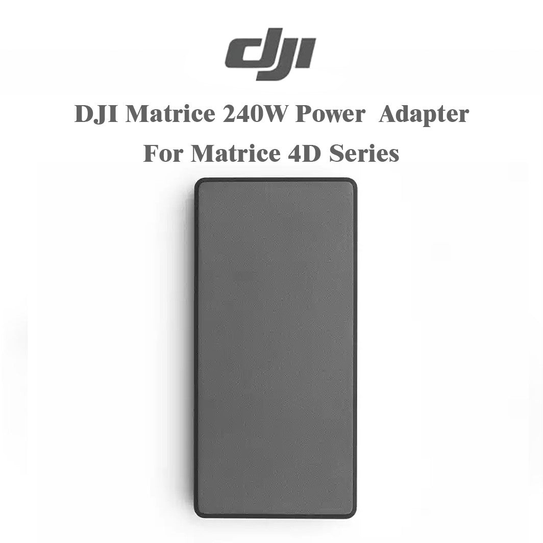 DJI Matrice 240W Power Adapter – Dual SDC/USB‑C, Fast Charge for 4D Series
