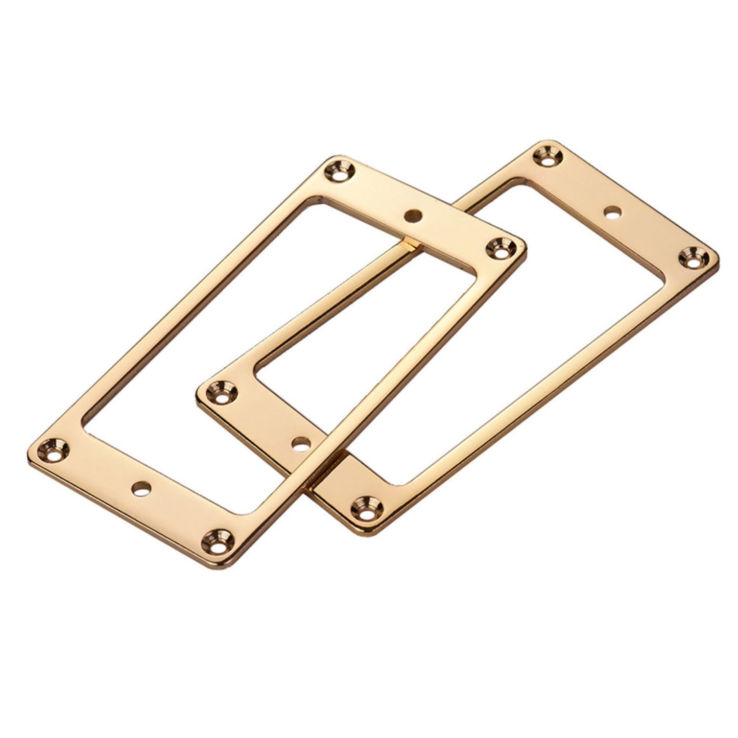 2 Pcs Iron Humbucker Pickup Mounting Ring With Srcews For Les Paul LP Parts