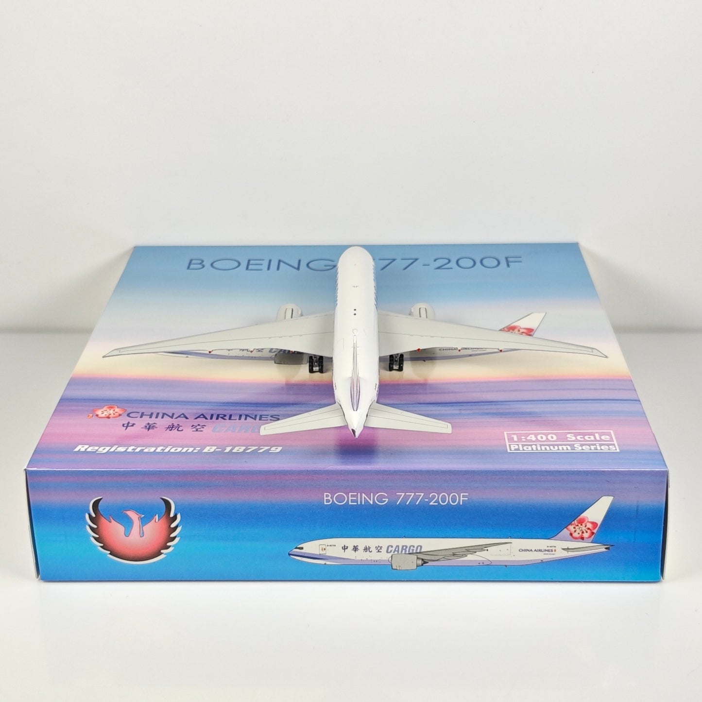 1:400 Phoenix China Airlines B777-200LRF Airplane Diecast Aircraft Plane Model