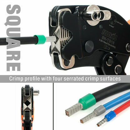 SN-TG16 0.25-16mm² Tubular Terminal Crimping Pliers Hand Tools Ferrule Clamps