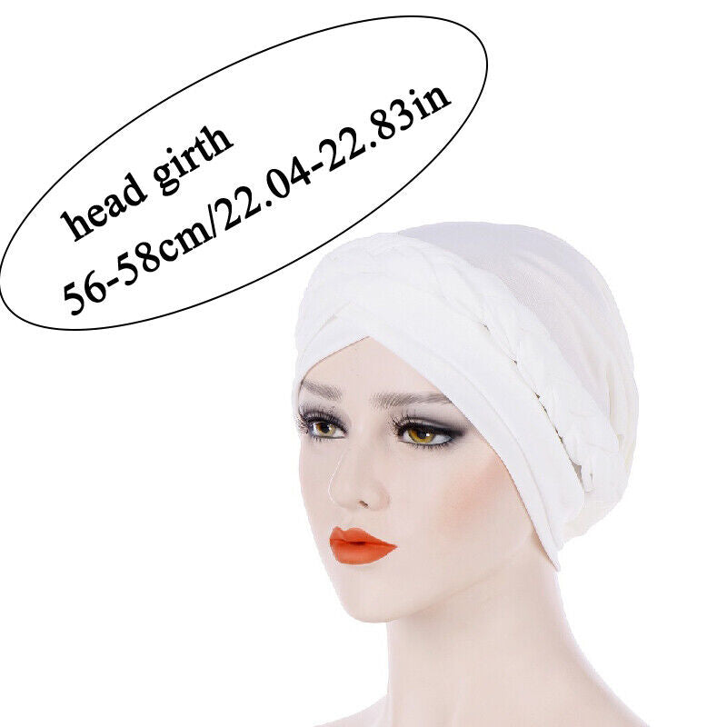 Turban Hat Hat Baotou Hat Caps Head Wearing Comfort Beautiful Colorful Fashion