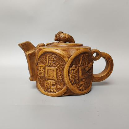 Vintage Chinese Yixing Purple Clay Teapot Zisha Ceremony Fashion Gift Teaware