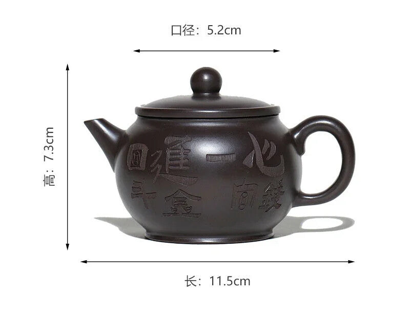 Chinese Yixing Purple Clay Pot Handmade Brewing Teapot Household Golden Toad Pot