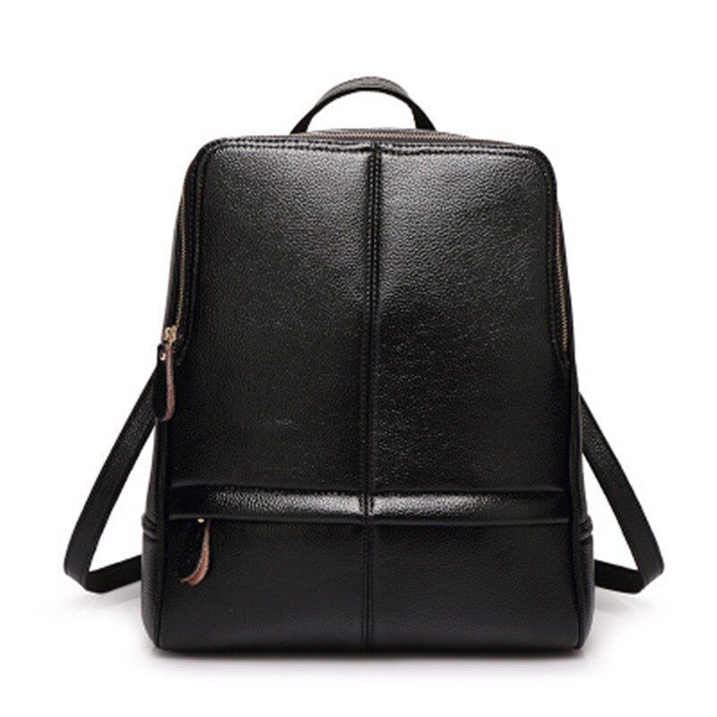 Fashion Backpack School Style Leisure Travel Softback Zipper Bags Red Purse 1 PC