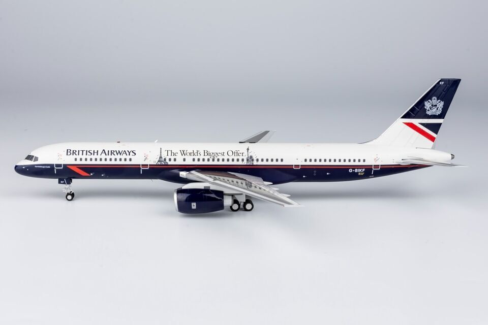 1:200 NG Model BRITISH AIRWAYS BOEING 757-200 Passenger Airplane Diecast Model