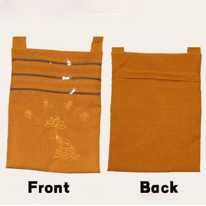 Soft Embroidery Bag Buddhist Monk Handbag Kung Fu Robe Wu Shu Shaolin Tote Bag