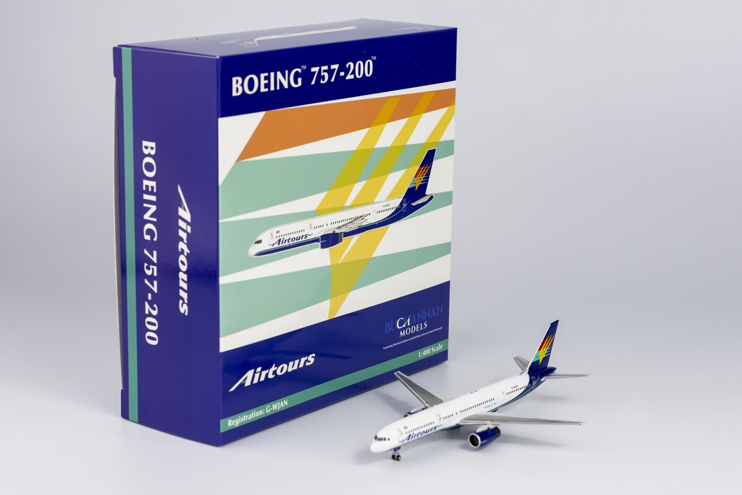 1:400 Buchannan Models Airtours Boeing B757-200 Passenger Diecast Aircraft Model