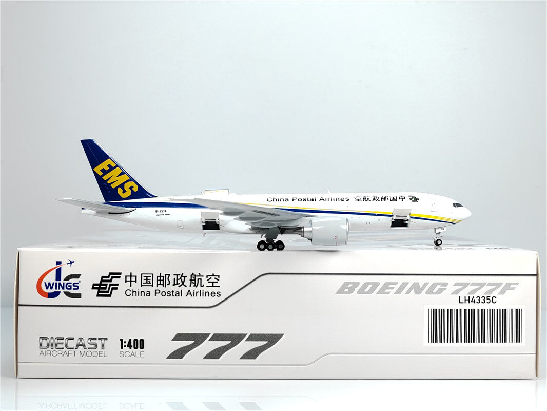 1:400 JC Wings EMS BOEING B777-200LRF Passenger Airplane Diecast Aircraft Model