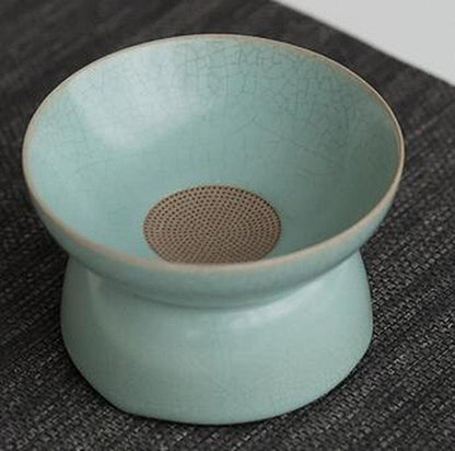 Creative Tea Leaking Household Tea Filter Ceramic Tea Separator Tea Tea Strainer