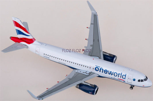 for Phoenix for British Airways for Airbus A320 G-EUYR 1:400 Airplane Model