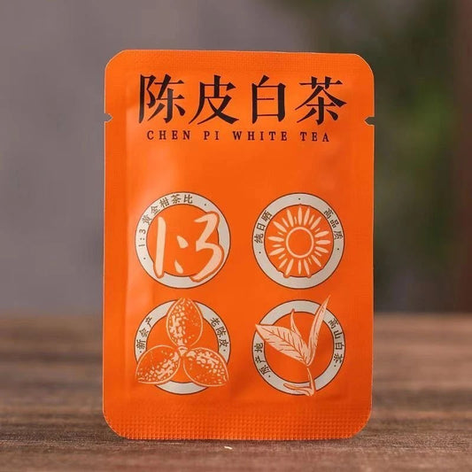 250g White Tea Stuffed Tangerine Orange XinHui Chenpi Aged Shou Mei white tea